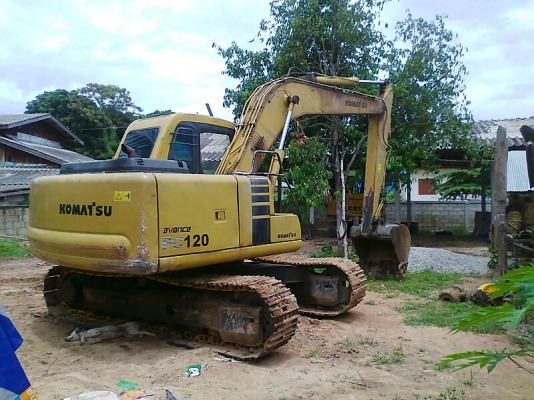 KOMATSU PC120-6E รถสวย ระบบไฟฟ้าครบ โซ่ใหม่ ช่วงล่างสวยมาก