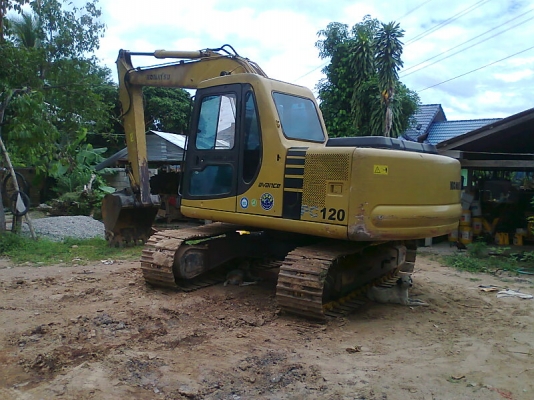 KOMATSU PC120-6E รถสวย ระบบไฟฟ้าครบ โซ่ใหม่ ช่วงล่างสวยมาก