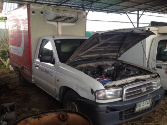 ขายปิคอัพห้องเย็นมาสด้า ไฟท์เตอร์ ปี45