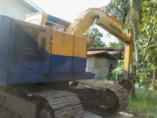 ขายแม็กโครKoMATSU PC 120.รุ่น2สวยพร้อมใช้ลอนเลอร์7ลูก120เต็มคับ