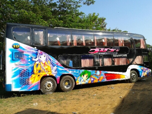 ขายรถบัส VIP 8ล้อ 2ชั้น 1.9 ล้านบาท