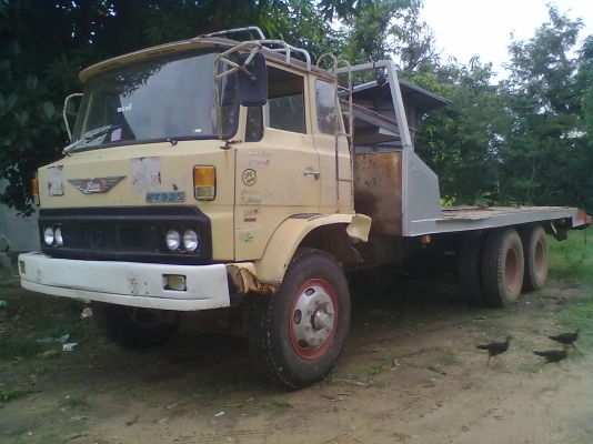 ขายรถแทเลอร์ HINO KT925 ขึ้นรถเกี่ยว,รถแบคโฮ200ได้ มีบรรไดไฮดรอลิก รถพร้อมใช้ทะเบียรเต็ม เอกสารพร้อมโอน เครื่องดี คัชซีสวย