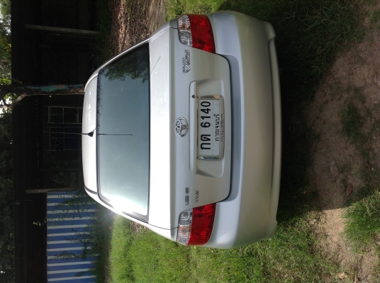 Toyota vios 1.5E เกียร์กระปุก ล้อแม็กประหยัดน้ำมัน รถปี 2003 รถบ้านคัดเกรด