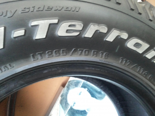 ขายยาง BF 265 70 16 ปี 2011