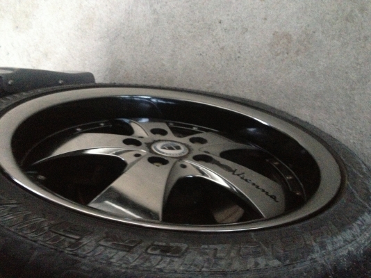 ขายแม็กขอบ17/7.5 vienna 5รู114.3 vipสีโครเมียมดำ9000 0877821414 ขายแม็กขอบ17/7.5 vienna 5รู114.3 vipสีโครเมียมดำ9000 0877821414