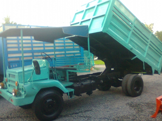 มาใหม่อีกคันครับ..อีแต๋น 6 ล้อดั๊ม เครื่่อง นิสสัน TD 33 100 แรง