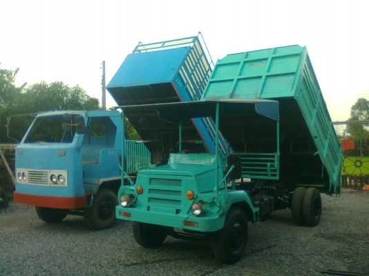 มาใหม่อีกคันครับ..อีแต๋น 6 ล้อดั๊ม เครื่่อง นิสสัน TD 33 100 แรง