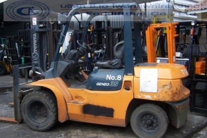 ขาย รถโฟล์คลิฟท์ TOYOTA รุ่น 7-FD35