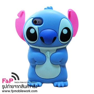 ทุบราคา Stitch 3D เคสมือถือ Silicone Case for iPhone 4 4S