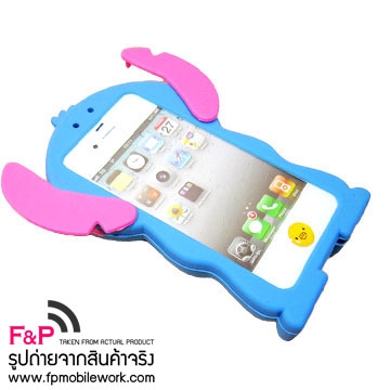 ทุบราคา Stitch 3D เคสมือถือ Silicone Case for iPhone 4 4S