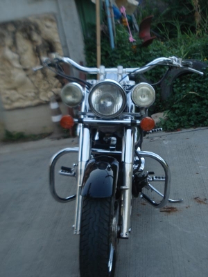 ขาย ชาโด้ 400cc. ทะเบียนพร้อมโอนภาษีไม่ขาดไมลืดิจิตอลสภาพหล่อๆสวยกริ๊บ