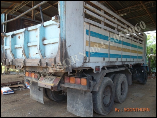 ขายด่วน รถบรรทุก 10 ล้อ ดั้ม MITSUBISHI FUSO 527M-TD3456 195 แรง สภาพเดิมๆมือเดียว ออกห้าง  พร้อมใช้งาน ราคาสุดคุ้ม