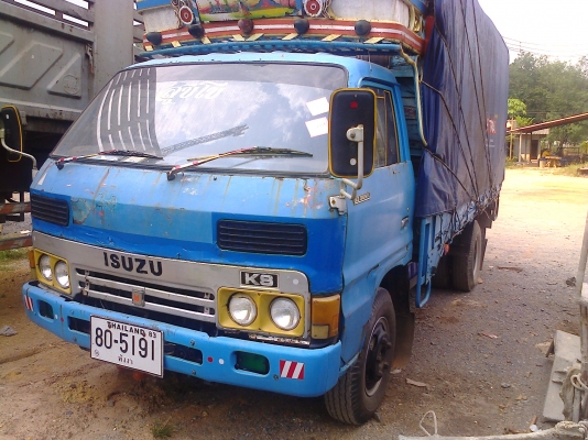 6ล้อรั้ว110แรงISUZU KB รถเก่าหน่อยแต่ยังแจ๋ว.สภาพสวย.