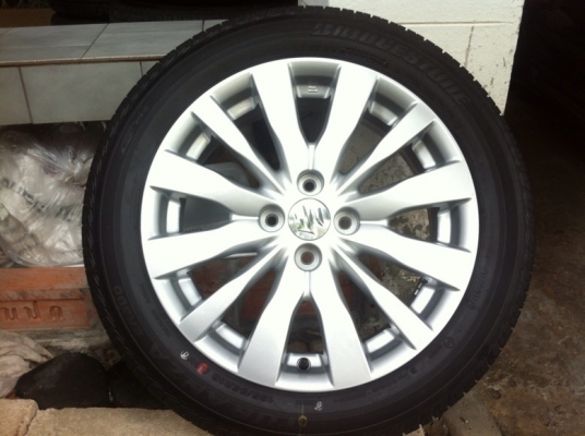 ขายล้อแม็ก Suzuki Swift 16" พร้อมยางใหม่ สัปดาห์30ปี13