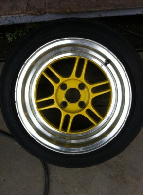 ล้อ XXR RPF1 ขอบเงา ก้านสีเหลืองพร้อมยาง...