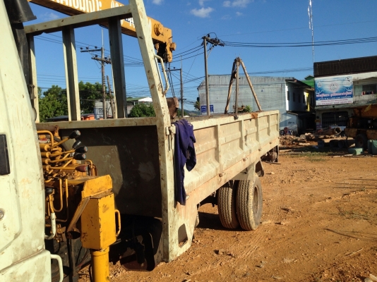 ขายรถบรรทุกหกล้อติดเครน