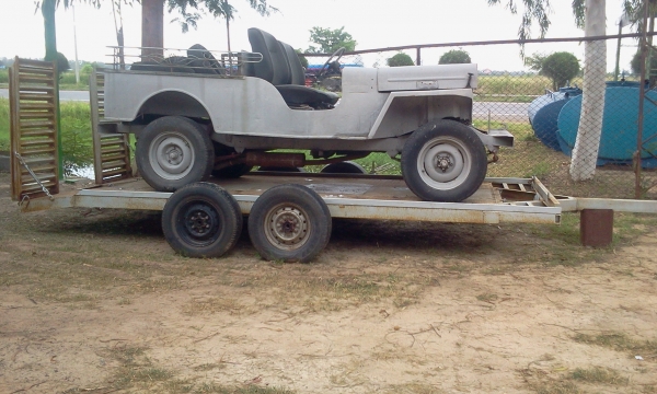 ขายลูกพ่วง 4 ล้อ หางแมงป่อง ตามสภาพ