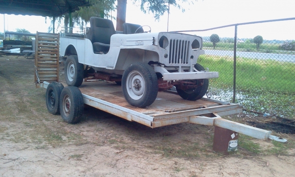 ขายลูกพ่วง 4 ล้อ หางแมงป่อง ตามสภาพ