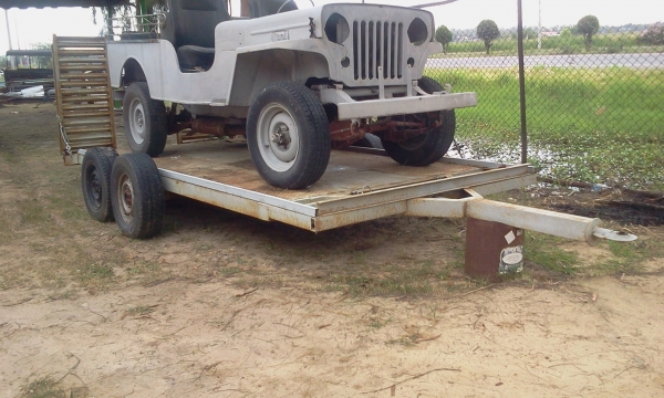 ขายลูกพ่วง 4 ล้อ หางแมงป่อง ตามสภาพ