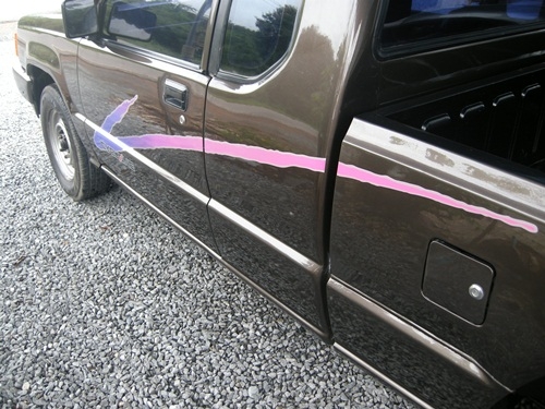 ขาย สติ๊กเกอร์ ติดรถ มิตซู ไซโครน เดิมๆติดรถ