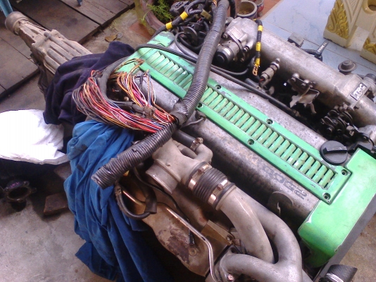 ขายเครื่อง พร้อมเกียร์  1 J TURBO