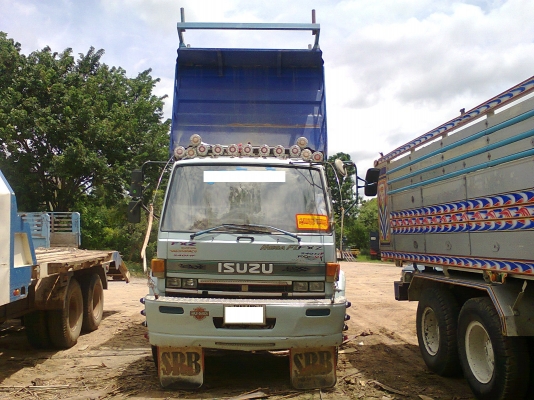 ISUZU นางฟ้า FXZ23NFP R 2 เพลา ดัมพ์ กระบะอลูมิเนียม มีระบบลากจูง