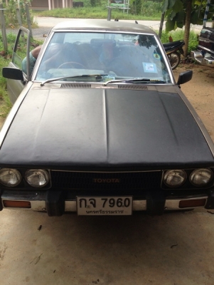 ขาย Toyota DX KE70 ไฟกลมแท้ๆ เดิมๆ สวยๆ แอร์พร้อม ขับได้ ทะเบียนโอน เครื่องดีมาก