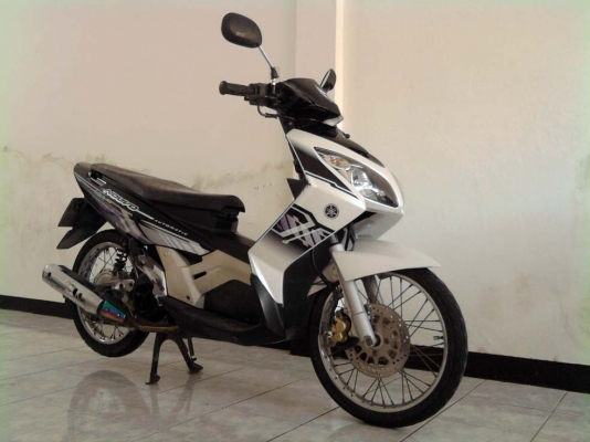 ขออนุญาติขาย Yamaha Nouvo 115 cc. มือเดียว สีขาวมุก