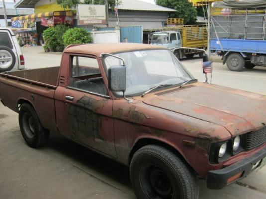 isuzu kbd20 เครื่องเบนซิล แก๊สแล้ว แต่งแนวดิบ