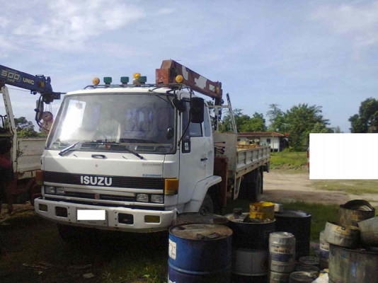 Rocky 175 หกล้อติดเครน 4.5 ตัน พร้อมใช้