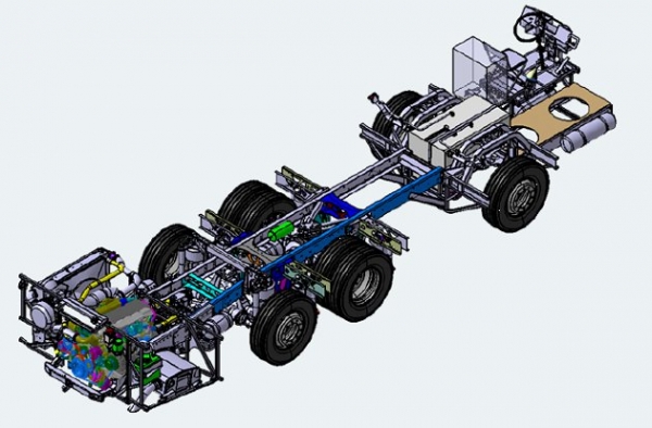 ขาย Chassis Bus 6 ล้อ และ 8 ล้อ MAN