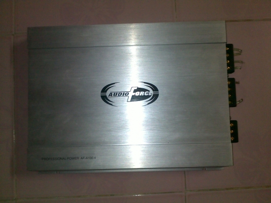 Audo force  4 Ch
