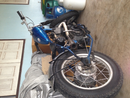 ขาย sr400. Bobber