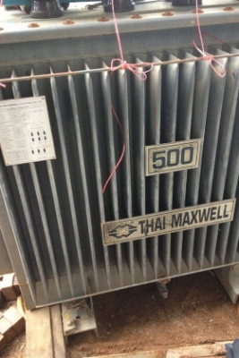 ขายหม้อแปลงไฟฟ้า ไทยแม็กเวล 500kva สภาพดีใช่ได้ขายตามสภาพ ขายหม้อแปลงไฟฟ้า ไทยแม็กเวล 500kva สภาพดีใช่ได้ขายตามสภาพ