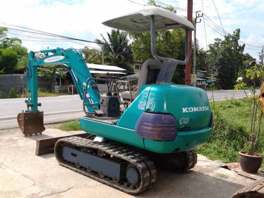 ซื้อขายแล้ว 250,000 แบคโฮ KOMATSU PC20-7 มีเอกสารอินวอย