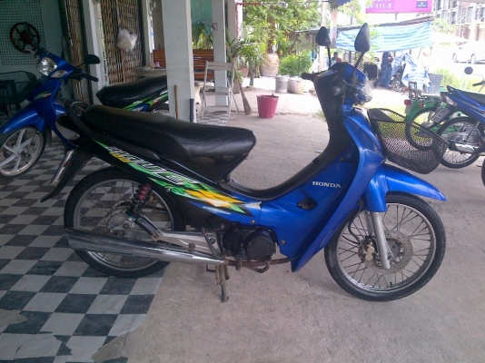 ขาย!เวฟ100 ปี47 รถเครื่องแน่นๆ  พร้อมใช้ ทะเบียน+เอกสารโอน ภาษี52