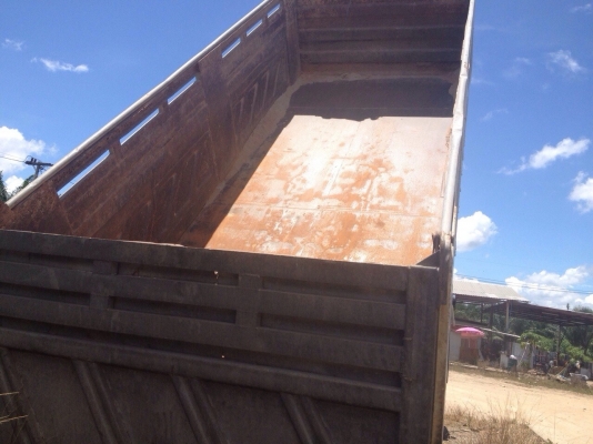 HINO FM 1 J 210 Hp ดัมพ์สามมิตรลอนเฉียงงามๆครับ  (ทีมงานรถคุณภาพ)