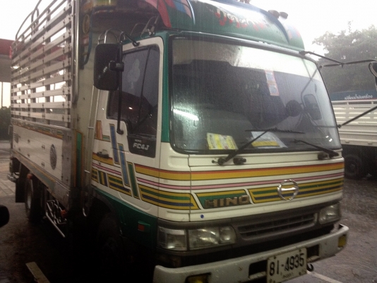 ขาย HINO FC4J เครื่ิอง JO5C กระบะเหรดพื้นไม้  ปี46