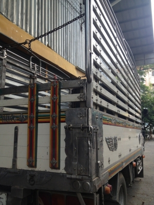 ขาย HINO FC4J เครื่ิอง JO5C กระบะเหรดพื้นไม้  ปี46