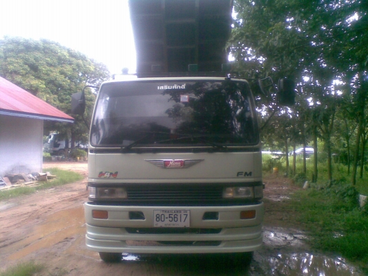 ขายด่วน HINO FM1M เครื่อง 220 เเรง EM100  ดั้มสามมิตรลอนเฉียง