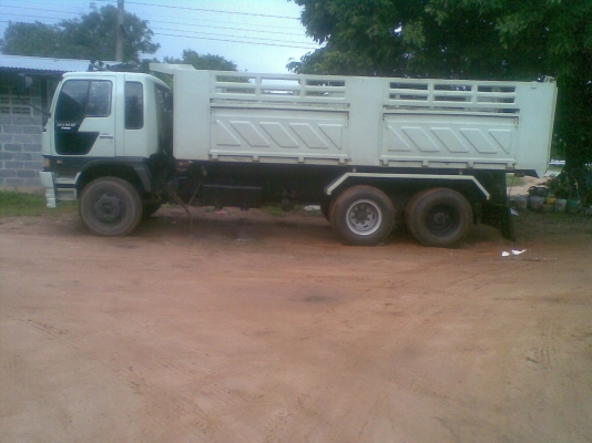 ขายด่วน HINO FM1M เครื่อง 220 เเรง EM100  ดั้มสามมิตรลอนเฉียง