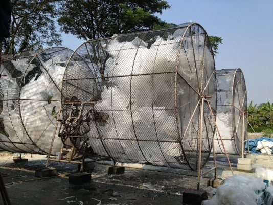 รับประกอบทำเครื่องซักล้างถุงพลาสติก