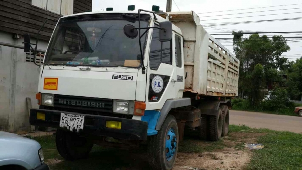 Mitsu FUSU FN527 คุณหลง MA 2 เพลาดั้ม เหลืองวด 620000 งวดละ18000