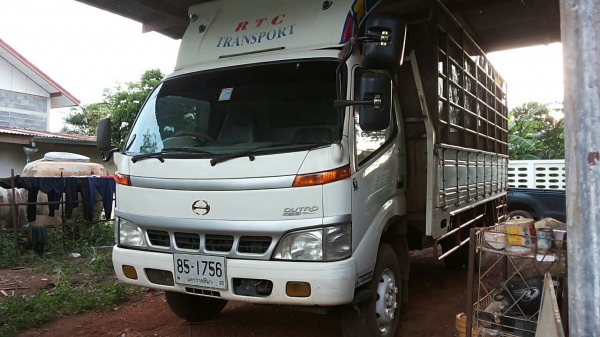 ขาย ***ดาวน์***เปลี่ยนสัญญา 6ล้อ HINO DUTRO ปี48/05 เครื่องเดิม เกียร์เดิม เครื่องWO4D-TK 120HP TURBO แห้งกริ๊ป ไม่มีเยิ้ม ช่วงล่างเดิมๆคัสซีสวยเดิมโรงงาน กระบะยาว5.30ม. พื้นไม่คอกเหล็ก สภาพดี ไม่มีผุ ยาง9.50ขอบ17.5 สวย6เส้น หัวบางเดิมภายในสวยครบ แอร์เย็น