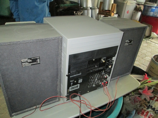 ขายเครื่องเสียงชาร์ป  สภาพใหม่   ตามสภาพ   ขาย1200บาท