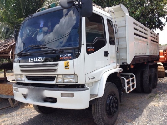 รถอีซูซุ 10 ล้อดั้ม FXZ 270 แรงม้า ปี 49  ( รถวิ่ง 11x,xxx กม. ) สนใจติดต่อ 081 - 6079515