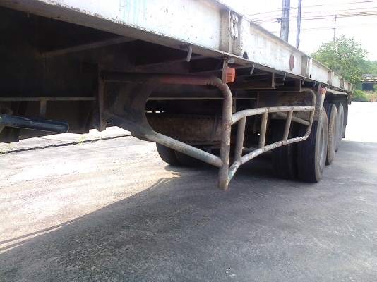 หางพื้นเรียบ3คานแท้ยาว12ม.ของV.HITAC ชลบุรีสภาพสวยใช้ได้