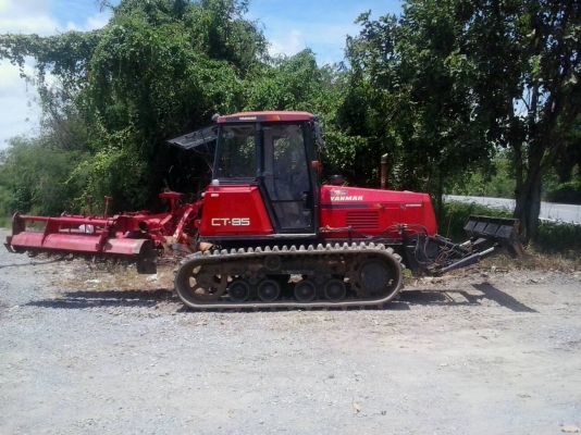 ขายรถตีดินเก่านอก CT95  เอกสารอินวอยซ์ เดิมทุกอย่างพร้อมใช้งานค่ะ