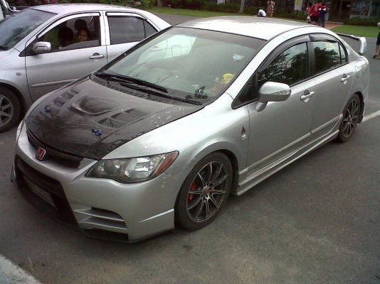 ขายฝากระโปรง Civic Fd 2010 Ings+1 Carbon เคฟล่า ลาย1 ราคา 12,000 บาท เปลี่ยนแนวครับ