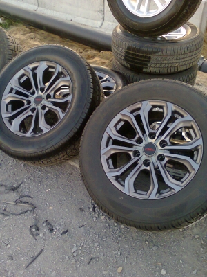 ล้อ TRD ขอบ18ใหม่พร้อมยางใหม่ชุดละ39500